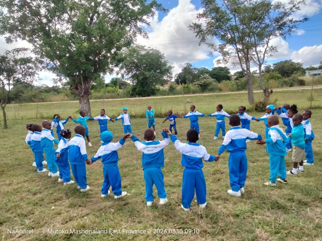 Jewels Junior School learners participating in outdoor activities
